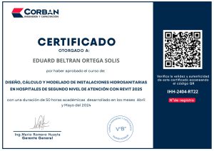 certificado corban